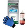 FARMINA Vet Life Dog Obesity 12kg & LAB V Lososový olej pre psov a mačky 1000ml + Rukavica na česanie srsti psov a mačiek ZADARMO!