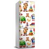 Nálepka fototapeta chladnička Hračky 60x180 cm
