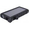 Sandberg prenosný zdroj USB 24000 mAh, Outdoor Solar powerbank, pre chytré telefóny, čierny