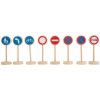 Small Foot Road signs set of 25 parts