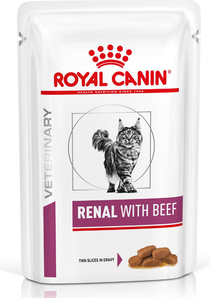 Royal Canin VD Feline Renal hovädzie 24 x 85 g