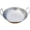 Perfect Home nerezová panvica s uškami na grilovanie a pečenie 46 cm WOK