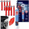 ZÚBKOVÁ KEFKA ORAL-B VITALITY PRO 103 SPIDERMAN + PUZDRO + NÁHRADNÉ HLAVICE + PRÍSLUŠENSTVO - SADA