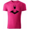 T-ričko Batman pánske tričko Farba trička: Purpurová, Farba potlače: Čierna, Veľkosť: 4XL