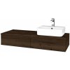 Dreja Kúpeľňová skrinka MODULE SZZ2 120 umývadlo Joy 3 - D21 Tobacco / D21 Tobacco / Levé