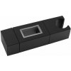 Sapho Držiak pre sprchovú tyč 30x15mm, ABS/čierna mat NDSC615
