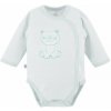 Eevi Body rozopínacie s dlhým rukávom BIG BEAR mätové