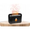 DPM Zvlhčovač vzduchu s efektom plameňa 5W, 150ml, 5V, čierny [DFZ002B]