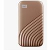 SanDisk WD My Passport SSD externí 2TB , USB-C 3.2 ,1050/1000MB/s R/W PC & Mac ,GOLD WDBAGF0020BGD-WESN
