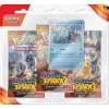 Pokémon TCG Surging Sparks 3 Pack Blister Booster Quagsire