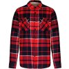 Kariban Košile K579, flanelová s sherpa fleecovou podšívkou, dlouhý rukáv COT20K57988104-red/navy XL Červená/navy