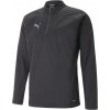 Pánska futbalová bunda Puma, TEAMCUP TRAINING JACKET čierna,strieborná XL