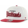47 Brand Pánska Šiltovka Chicago Blackhawks Crosstown Script Two tone ’47 CAPTAIN NHL