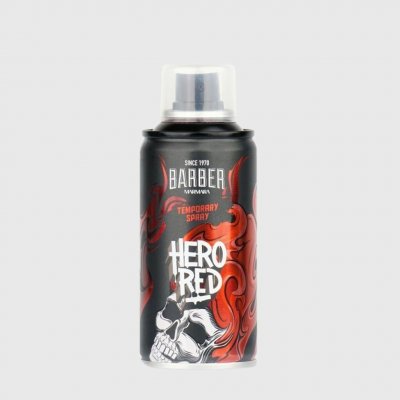Marmara Barber Hero Red barevný sprej na vlasy červený 150 ml