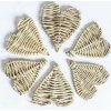 Prútené srdiečko 6,5 cm / 1 ks