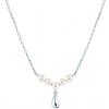 Náhrdelník Eterniàle: striebro, perla, 42 cm - B-N-N0838-00225-925-B SAVICKI