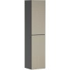 Hansgrohe Xevolos E - Vysoká skrinka 40x176x36 cm, 2 dvierka, pánty vľavo, matná sivá/bronz 54220390