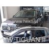 VW Tiguan II 2016-2023 (so zadnými) - deflektory Heko