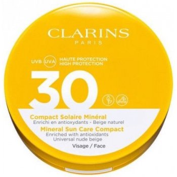 Clarins Kompaktný tónovacie fluid na tvár SPF30 Mineral Sun Care Compact 15 g