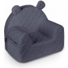 Detské kreslo s uškami Velvet, Nightshadow blue