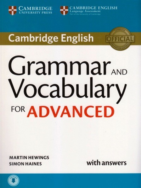 Grammar and Vocabulary for Advanced Book with... Martin Hewings Simon Haines