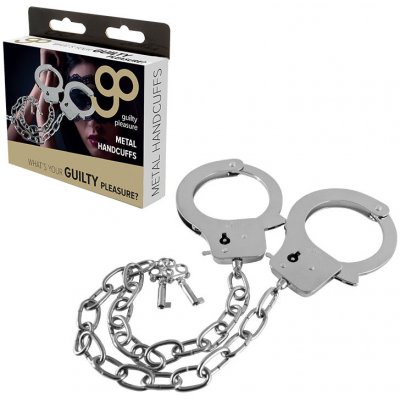 Guilty Pleasure Metal Handcuffs erotické putá