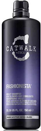 Tigi Catwalk Fashionista Violet Shampoo pre blond a svetlé vlasy 750 ml