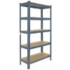 J.A.D. TOOLS JAD Tools 15616 Regál SOLID policový kovový 120x45x180cm