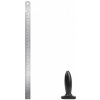 Wolf Bullet Plug S, čierny análny kolík 10 x 2–3 cm