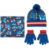 Zimný set (čiapka, nákrčník, rukavice) Ježko Sonic, 2200010269