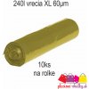 Vrecia na odpad rolo 240l 100x125 cm 60µm 10ks XL ECONOMY Farba: Žltá, Objem: 240l, Hrúbka materiálu: 60µm cena za rolku