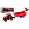 Teddies Traktor Zetor s valčekom plast 36cm na zotrvačník na batériu. so svetlom a zvukom
