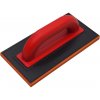 TOPTRADE hladítko ABS, huba jemná, 250 x 130 x 18 mm