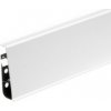 Lišta soklová PVC Cezar Hi Line PRESTIGE 75 Biela (RAL 9003) 75x22x2500 mm - 2,50 bm