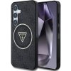 Guess IML 4G Glitter and Triangle Logo MagSafe Samsung Galaxy S25+ čierna 57983124107