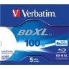 VERBATIM BD-R 100GB 4X, 5KS