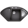 Blanco Delta II - Silgranitový drez, 106x58 cm, s príslušenstvom, InFino, antracit 523656