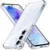 Techsuit Shockproof Clear Silicone – puzdro na Samsung Galaxy A55 5G – priehľadný