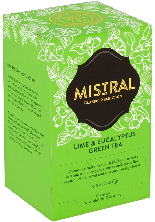 Mistral Selection Lime & Eucalyptus Green Tea 36 g