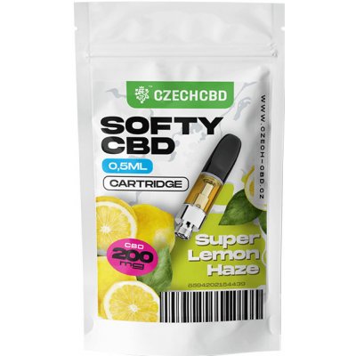 Czech CBD Softy CBD cartridge Super Lemon Haze 0,5 ml