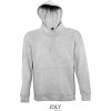 SOL's Collection Mikina Slam s kapucí, unisex COT25325107705-grey melang 2XL Melír šedá