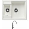 Blanco METRA 6 biely 516173 + Blanco MIDA chróm 517742