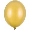 PartyDeco BALÓNIKY metalické zlaté 12cm