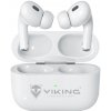 Bezdrátová Bluetooth sluchátka Viking AIR PLUS/ANC/BT/Bezdrát/Bílá (VPRORT)