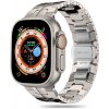Techsuit Remienok (W063) - Apple Watch 1/2/3/4/5/6/7/8/9/10/SE/SE 2/Ultra/Ultra 2 (42/44/45/46/49mm) - Titánová