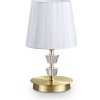 Stolová lampa Ideal lux 197753 PEGASO TL1 SMALL OTTONE SATINATO 1xE14 40W