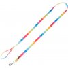 TIAKI vôdzka pre psa Rainbow - veľkosť M: dĺžka 200 cm, šírka 20 mm