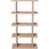 Ferm Living Knižnica Kona Bookcase 1x4 – prírodný dub