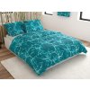 Textilomanie Bavlnené obliečky TEMPESTA tyrkysové Rozmer obliečky: 70 x 90 cm | 140 x 200 cm
