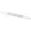Modul LED IP67 12V 3xLED 1,5W, Červená, 120lm, VT-28356 (V-TAC)